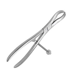 KERN Bone Holding Forceps Adjustable <b>Speed</b> Lock Stainless Steel Orthopedic Bone <b>Clamps</b> OEM Surgical Bone Graspers - Product Image 3