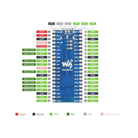 Modul komunikasi nirkabel ESP32-S3 Pico Microcontroller 2.4GHz / WiFi development board
