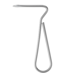 Limpiador de Pezuñas Cromado, Herramienta de Acero Ergonómica y Duradera para el Cuidado, Limpieza y Ajuste de Pezuñas, Equipo Esencial para - Product Image 1