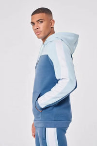 Sweat-shirt et pantalon de survêtement unisexe sportif à capuche, personnalisés, grande taille, 100 % polyester, extensibles dans les quatre sens, respirants, à motif floral, pour l'hiver, vente en gros - Product Image 3