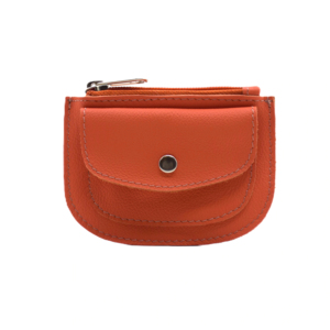 Portefeuille en cuir tanné végétal, porte-monnaie, portefeuille cousu à la main - Product Image 1