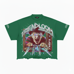 Camiseta de Algodón Unisex con Logotipo Personalizado, Estilo Americano Informal, Camiseta de Gran Tamaño, Ropa Urbana Informal Unisex, Camiseta Personalizada - Product Image 1