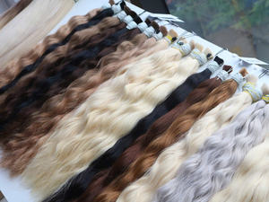 ผมต่อจากนาซายาว60ซม. ทำจากผมมนุษย์เวียดนามจำนวนมาก100กรัม - Product Image 3