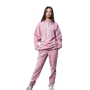 Chándal Deportivo de Invierno para Mujer, 100% Algodón, con Cierre Completo, Personalizado, de Alta Calidad, Transpirable y Ligero, en Oferta - Product Image 4