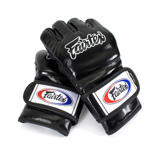 ถุงมือแฟร์เท็กซ์แบบครึ่งนิ้ว รุ่นท็อปคุณภาพสูง สำหรับการแข่งขัน MMA แฟร์เท็กซ์ อัลติเมท กราปลิง ถุงมือ MMA สีดำ - Product Image 5