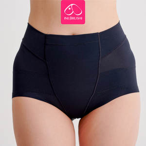 Inujirushi-bragas posparto para mujer, ropa interior de cintura baja sin costuras para Abdomen, levantamiento de cadera, moldeador de cuerpo, de seguridad, Color Beige Nude - Product Image 1