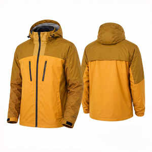 High Quality <b>Men's</b> Windproof and Waterproof Jacket Customized <b>Raincoat</b> With Hood Breathable Casual Style OEM Logo Outdoor Use - Product Image 6