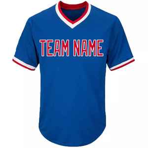 Maillot de baseball unisexe en polyester respirant, personnalisé, de haute qualité, séchage rapide, style vintage, vente en gros - Product Image 6
