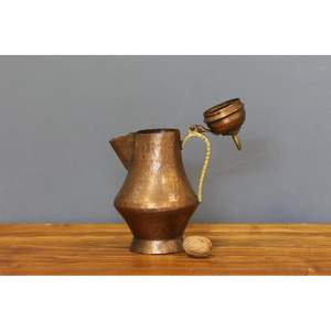 Modern Design Copper <b>Drinking</b> <b>Jug</b> With Handle Pure Copper Water Pitcher <b>Drinking</b> <b>Jug</b> for Home and Wedding Usage Handmade - Product Image 4