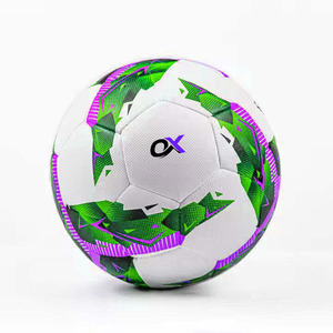 Ballon de football officiel personnalisé Oxva Industries, taille 5, en cuir PU, thermocollé, cousu à la machine, léger, haute qualité - Product Image 6