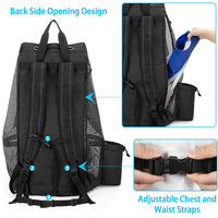 Sac de plongée flottant compact de contrôle de haute qualité avec matériau en maille de polyester imperméable conçu pour les amateurs de surf