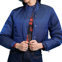 Veste matelassée décontractée unisexe coupe-vent à capuche zippée Hiver 2027 – Logo personnalisé, vente en gros, manteau d'hiver chaud et matelassé coupe-vent