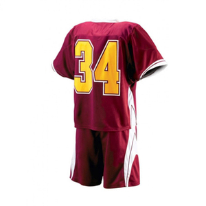 Vente flash, prix bas, ensemble d'uniformes de lacrosse fabriqués en usine, bonne qualité, meilleurs prix, uniformes de lacrosse pour hommes en couleurs unies - Product Image 5