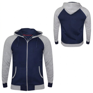 Wholesale Men's Custom blue grey Breathable Eco-Friendly Quick Dry Solid <b>Winter</b> <b>Hoodies</b> OEM Service Casual Outdoor fashion wear - Product Image 1
