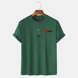 Camiseta básica de algodón suave para hombre, diseño simple, estilo elegante, ligera y cómoda. - Product Image 1