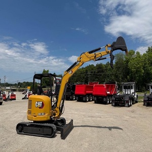 Miniexcavadora usada de 2 toneladas con cucharón de 0.1 m³, excavadora compacta para construcción agrícola, máquina duradera de alta eficiencia, fácil de usar. - Product Image 6