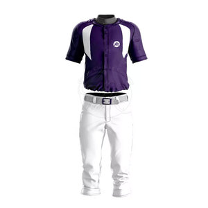 Tenue de baseball professionnelle personnalisée avec logo d'équipe, vêtements de sport respirants, vêtements de sport athlétiques, vêtements d'entraînement à séchage rapide - Product Image 2