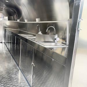 Food Truck avec système d'évier et de drainage pour cuisine mobile - Product Image 1