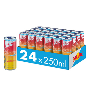 Vente en gros Red Bull Édition Hiver 2026 Pomme Fuji Gingembre 24x250ml Canettes 80mg de caféine par canette Édition limitée saisonnière - Product Image 1