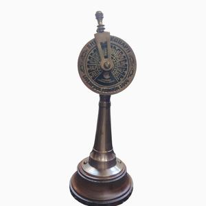 Télégraphe Nautique Décoratif en Laiton Poli et Finition Antique pour Décoration Intérieure et Fournitures Marines – Style Moteur de Bateau Moderne - Product Image 5