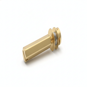 Manchon d'espacement en laiton usiné CNC sur mesure, très demandé, pour usage électrique ou automobile, disponible à prix abordable - Product Image 2