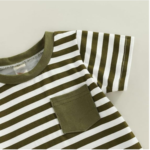 Conjunto de Ropa Infantil al por Mayor, Conjunto de Verano a la Moda para Niños, Ropa Informal para Niños, Conjunto Cómodo de Camiseta y Pantalones Cortos - Product Image 3
