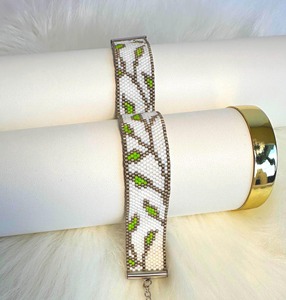 Bracelet perlé OEM ODM, bracelet perlé à marque privée, bracelet perlé finition unie, bracelet perlé personnalisé, vente en gros d'usine - Product Image 3