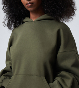 Sudaderas con Capucha Extra Grandes Personalizadas OEM de Más de 400 GSM, Sudaderas y Hoodies de Forro Polar Súper Suave para Invierno y Otoño con Estampado y Bordado Personalizados - Product Image 3