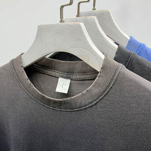 เสื้อยืดลายซันเฟดดีไซน์โดดเด่นขายดี ราคาส่ง คุณภาพสูง เสื้อยืดสตรีทแวร์ลายซันเฟดสำหรับขาย - Product Image 3