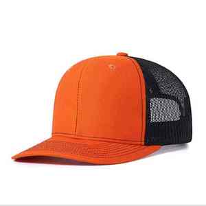 Gorra de béisbol personalizada de 5 paneles para hombre, ajustable, con diseño rasgado, para deportes al aire libre, viajes, a cuadros, de malla, con espuma, estilo camionero. - Product Image 5