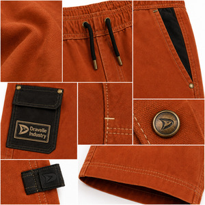 Denim Cargo Utility <b>Shorts</b> Homme Custom Washed Black Y2K <b>Men's</b> Multi-Pocket Streetwear Pantalon Cargo Court Low MOQ France - Product Image 5