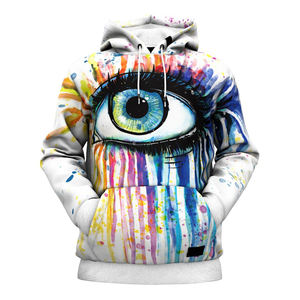 Sudadera unisex sublimada, ligera, con estampado completo, material cómodo para uso casual y estilo urbano. - Product Image 1