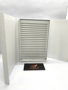 10D Pre Made <b>Lash</b> <b>Fans</b> Long Short Stem Mega <b>Premade</b> <b>Fan</b> <b>Lashes</b> XL XXL 12 Rows Tray Narrow <b>Lash</b> Extensions <b>Premade</b> Volume <b>Fans</b> - Product Image 2