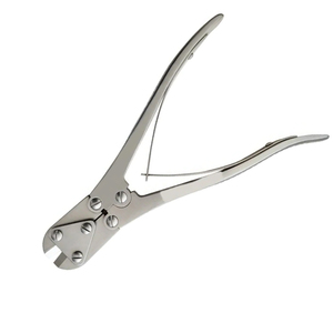 Cortador de Clavos Ortopédicos de 9.5 Pulgadas, Acero Inoxidable Alemán, Doble Resorte, Cortador de Placas de Alambre TC, Alicates Quirúrgicos de Corte - Product Image 2