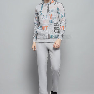 Fabricante Profesional de Conjuntos Deportivos para Hombre, con Capucha, Casuales, Sólidos, de Invierno, Diseño Personalizado, 100% Algodón, Marca Privada - Product Image 3