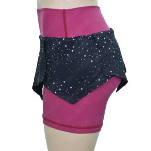 Shorts Deportivos de Dos Capas para Mujer, Cintura Alta, para Gimnasio, Yoga, Correr, Entrenamiento, con Bolsillos Laterales, Venta al Por Mayor - Product Image 6