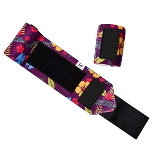 Sangles de musculation en polyester et coton, rembourrées, réglables, respirantes, pour soulager les douleurs au poignet lors des soulevés de terre - Product Image 6