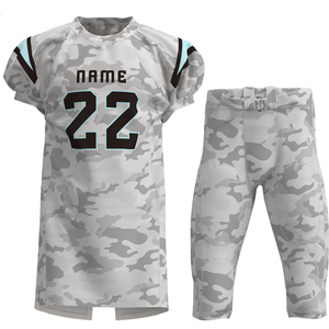 Uniformes de Fútbol Americano con Nuevo Diseño, Uniformes Deportivos Sublimados para Equipos, Uniforme de Flag Football, Jersey de Fútbol Americano - Product Image 1