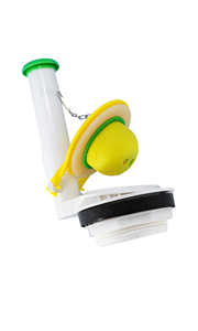 Vanne de contrôle de chasse d'eau variable de 3 pouces avec volet de sortie réglable et système de régulation de décharge d'eau personnalisable - Product Image 4