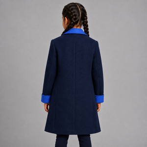 Abrigos de Lana Premium para Niños para la Temporada de Invierno, Ropa Exterior de Lana Cálida para Niños, Abrigos Casuales Elegantes para Niñas, Abrigos de Lana para Niños - Product Image 5