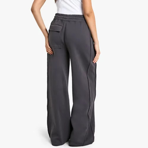 Pantalones Anchos de Estilo Vintage, Pantalones de Lona de Algodón Ecológicos, Cintura Alta, Corte Holgado, Largos, Casuales, para Invierno - Product Image 5