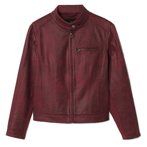 Best Arrival Women Fashion <b>Leather</b> <b>Jackets</b> for Winter Clothing / Top Selling <b>Long</b> Sleeve Blank <b>Leather</b> <b>Jackets</b> - Product Image 3