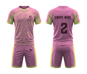 Maillots de football et uniformes de soccer personnalisés, fournisseur OEM, 100% polyester respirant, manches courtes, vêtements d'équipe unisexes - Product Image 5