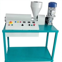 DIVINE MACHINERY SOLUTION Extrudeuse industrielle automatique monovis 42CrMo 10kW pour plastique, pour fils et tuyaux