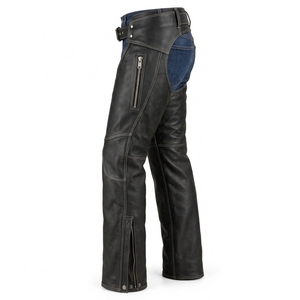 Pantalones de cuero profesionales para montar a caballo, ajuste seguro, adecuados para equitación, motociclismo y actividades al aire libre. - Product Image 3