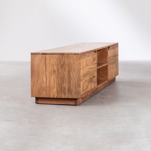 Mueble para TV Vandana Arion Ultra 160x40 cm con estante en madera de acacia de Tasmania - Product Image 3