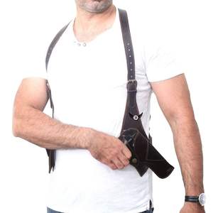 Cowhide Leather Adjustable Cartridge Belt with Secure Buckle and Ammo Loops - Product Image 5