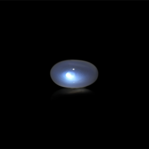 Natural Blue Moonstone Loose Gemstone 4.05 Carat Brilliant Cut Certified Wholesale - Product Image 1