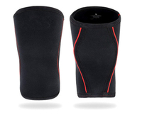 GET SET GO SPORTS IND Paire de genouillères unisexe de haute qualité en néoprène 7 mm Protection professionnelle respirante et compressive