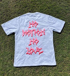 Marca de moda Algodón puro Escote pequeño Camiseta pesada Hip-Hop Boxy Fit Camiseta corta ancha para hombre 300gsm - Product Image 2